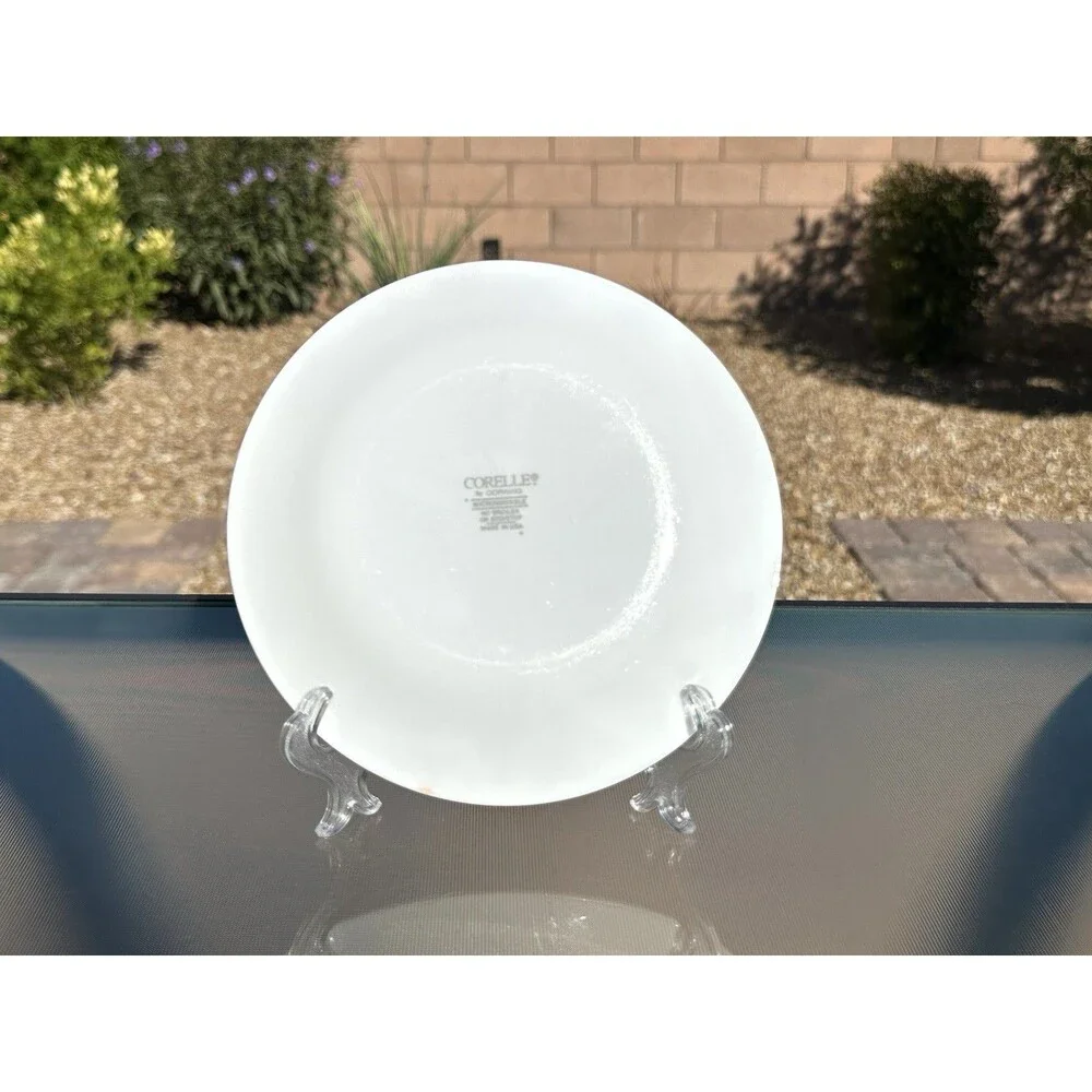 Corelle Provincial Blue 6 3/4 Inch Bread or Dessert Plates Blue Flowers Set of 5